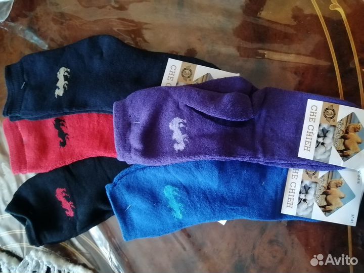 Носочки женские теплые