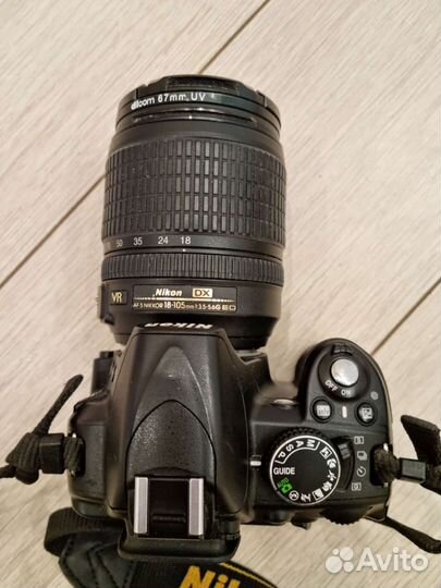 Зеркальный фотоаппарат nikon D3100 kit 18-105