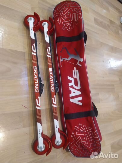 Лыжероллеры Elva SK70PU коньковые