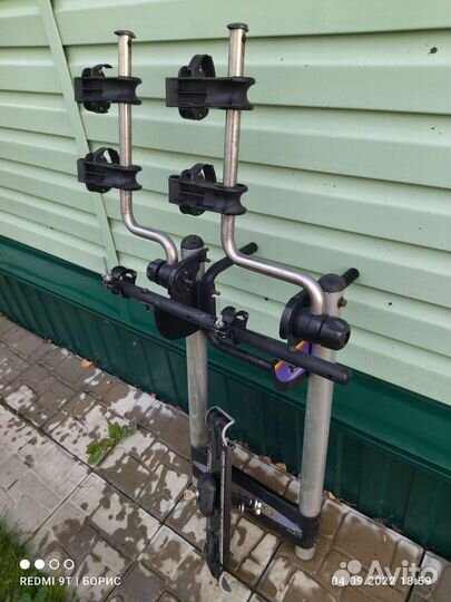 Багажник для велосипеда на заднюю дверь