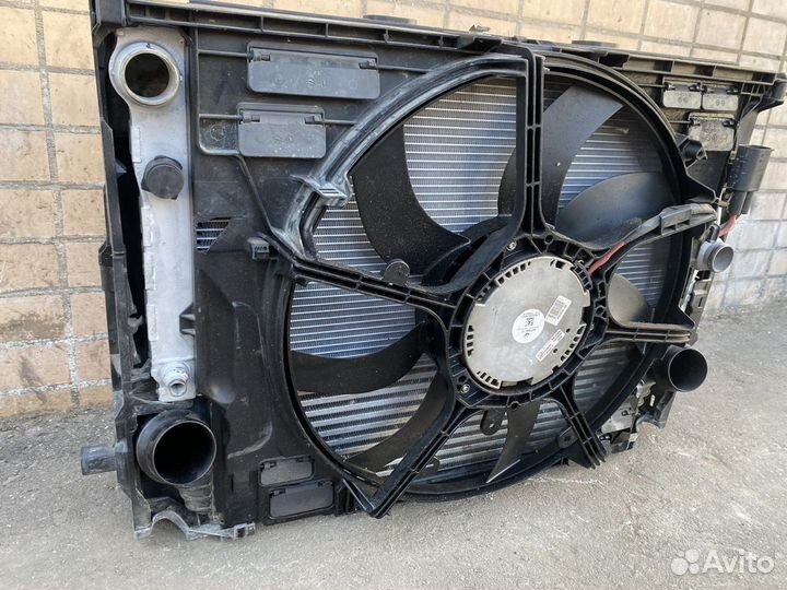 Кассета радиатора на BMW F10 F06 F01 F07 3.0d