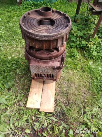 Печка для бани чугунная