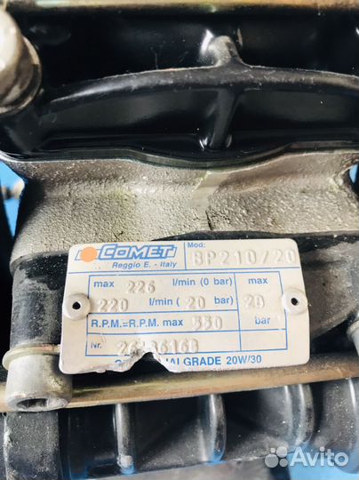 Мембранный насос Comet вp 210