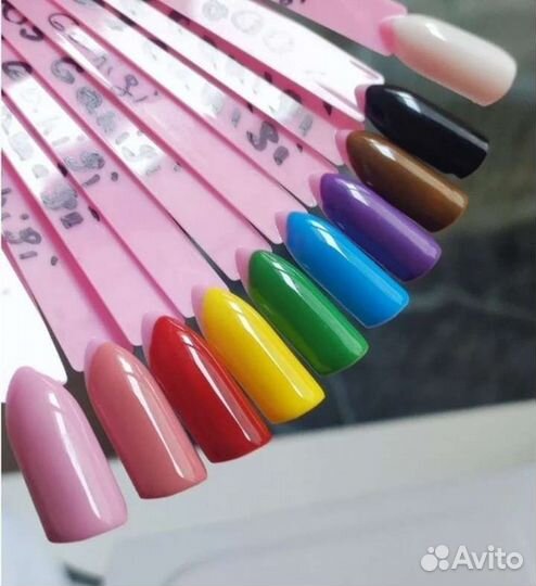 Набор гель лаков 10шт+салфетки безворсовые