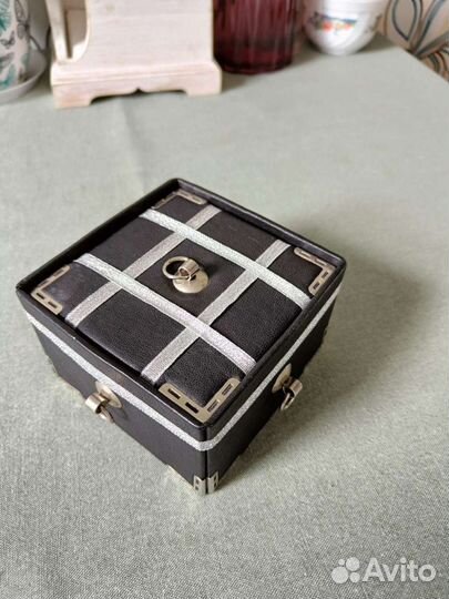 Шкатулка ручной работы натуральная кожа