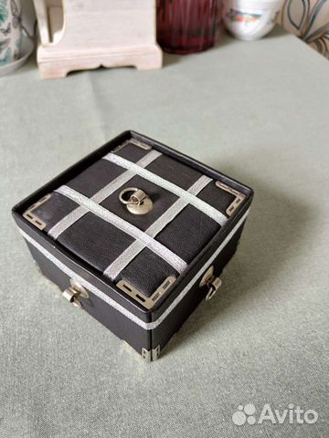 Шкатулка ручной работы натуральная кожа