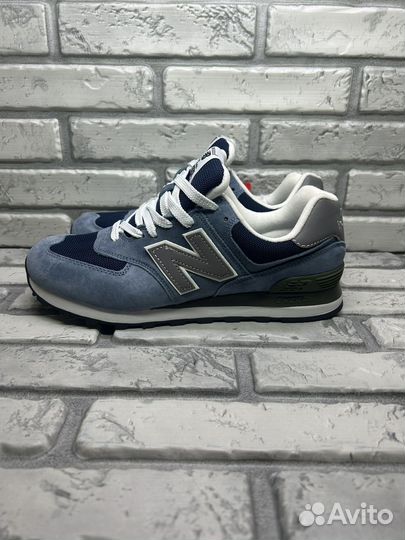 Кроссовки мужские new balance 574 blue 41/46