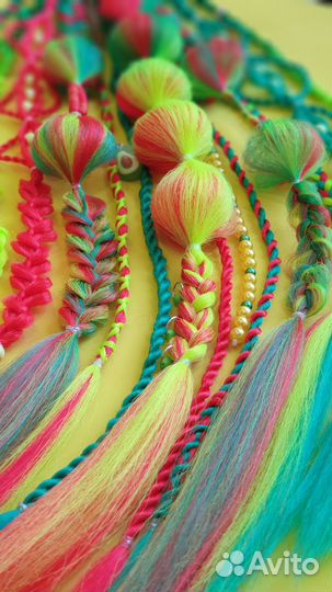 Афрохвосты, афрокудри, афрокосички, афроплетение