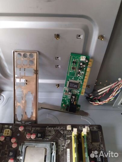 Системный блок бу на запчасти 775 socket