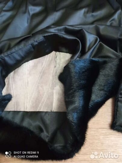 Шуба норковая с капюшоном 42 44