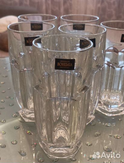 Набор бокалов bohemia crystalite