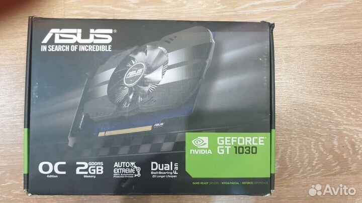 Видеокарта Asus Geforce GT 1030