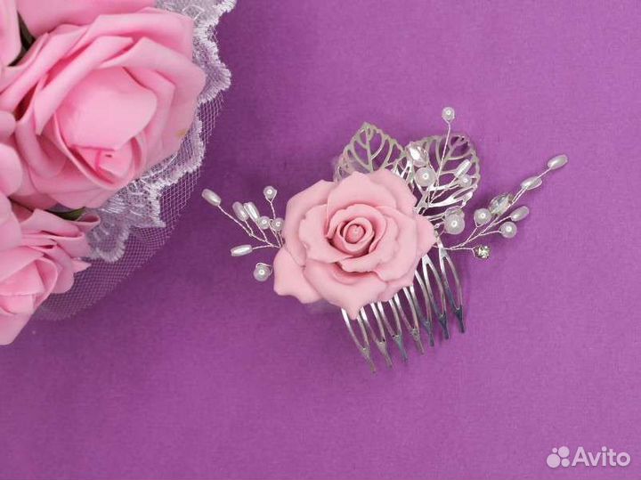 Украшения для прически, гребни, веточки