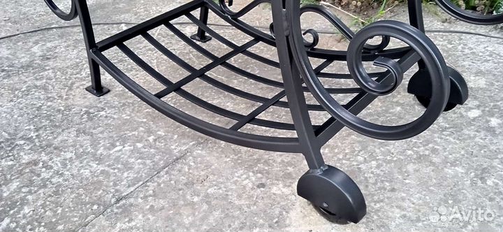 Мангал с полками