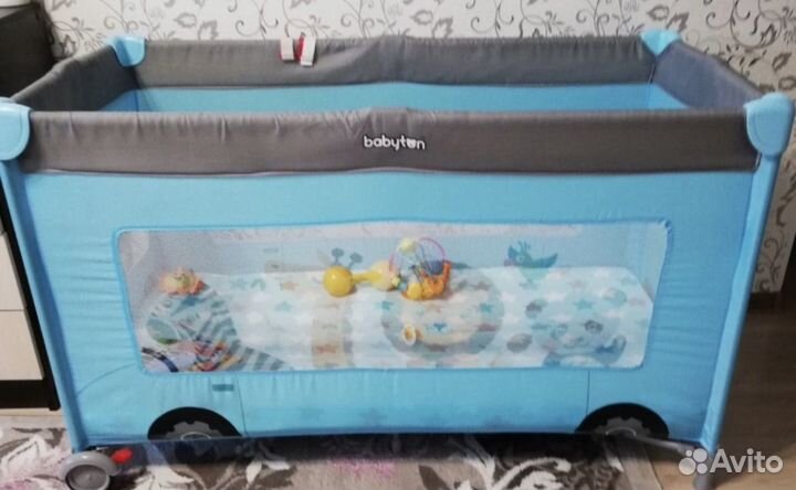 Манеж кровать