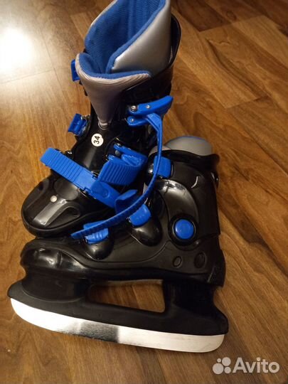 Коньки детские хоккейные 34 размер