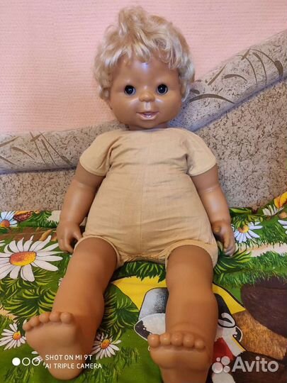 Кукла-пупс, гдр, рост 67 см
