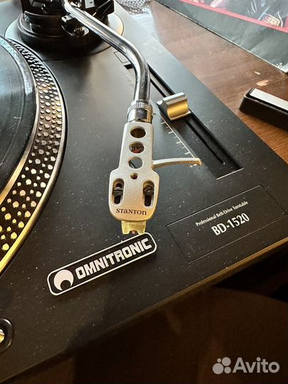 Виниловый проигрыватель Omnitronic BD-1520