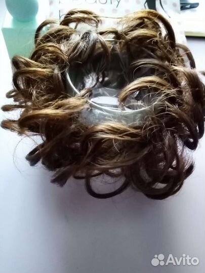 Шиньон шишка резинка для волос