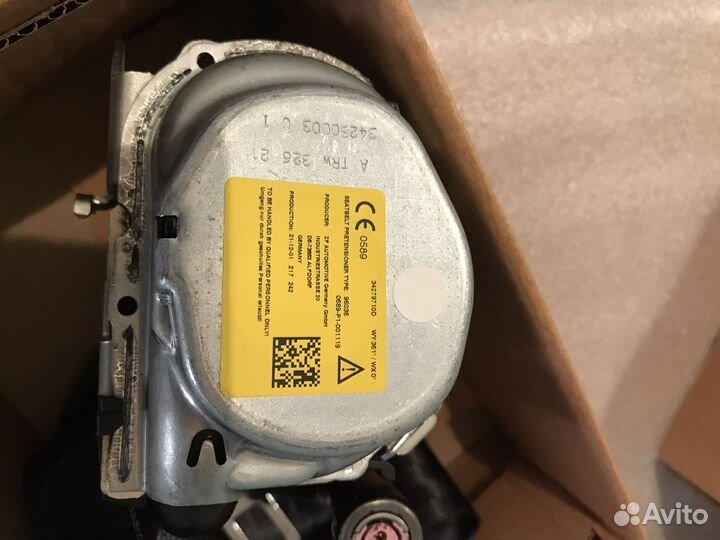 Ремни безопасности Skoda Oktavia A8