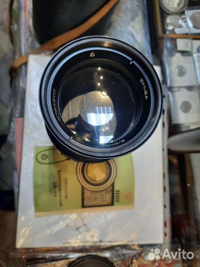 Объектив 3М-5А в футляре идеальное состояние