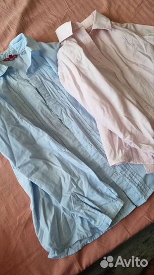 Блузки школьные 140-152 пакетом