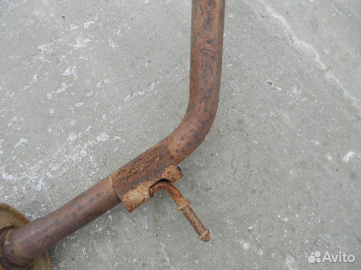 Б/У Б/У Глушитель основной задняя и средняя часть