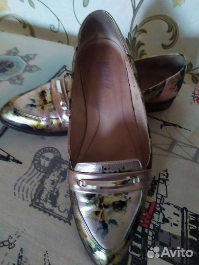 Туфли натуральная кожа 38