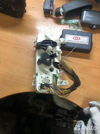 Блок управления печкой Renault Symbol