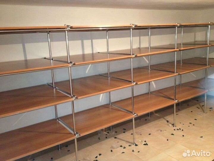 Полки стеллажи