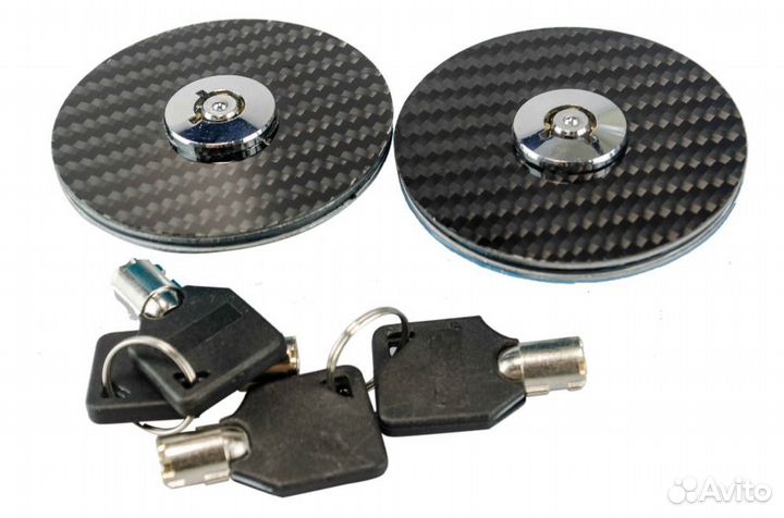 Замки капота - (с ключом) (Серый)