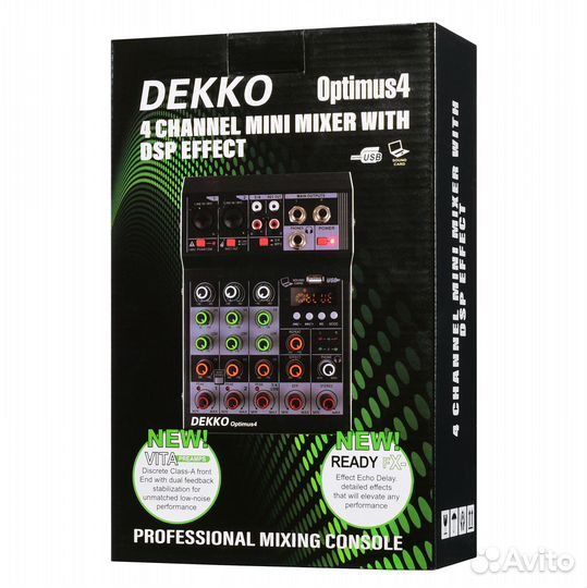 Микшер Dekko F4A