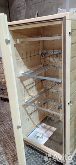 Коптильня холодного копчения с эл статикой 300л