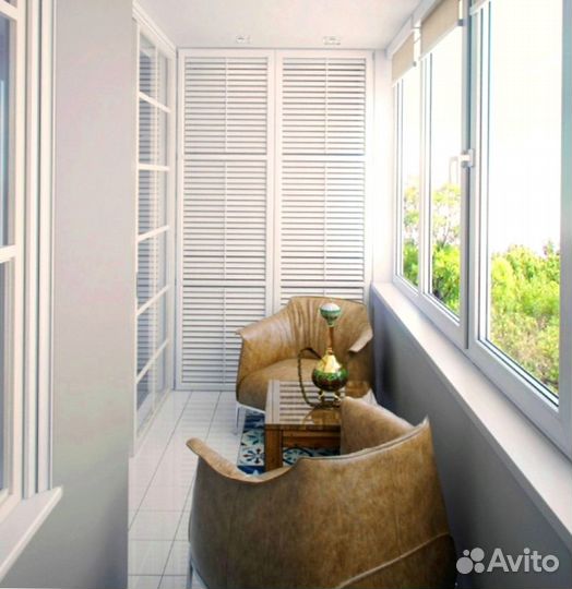 Балкон с выносом