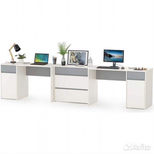 Стол письменный для двоих