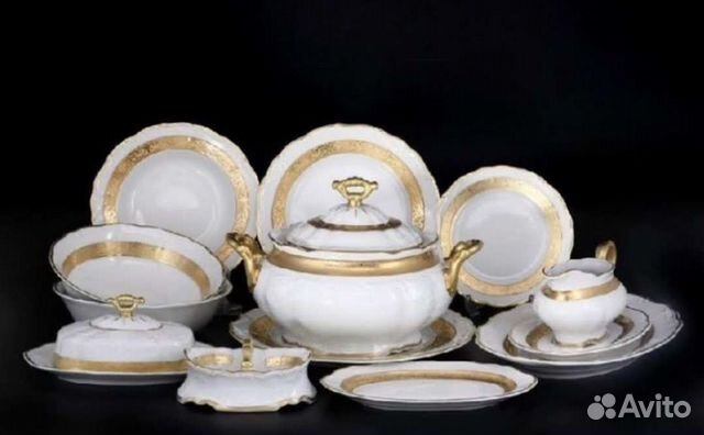 Набор столовой посуды новый