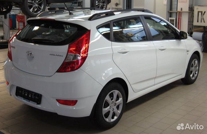 Рейлинги Hyundai Solaris 2011-2017