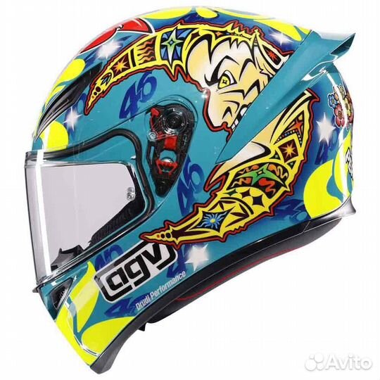 AGV K1 S full face helmet Rossi Mugello 1999