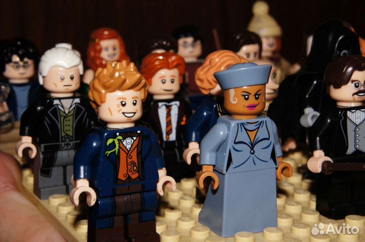 Lego минифигурки Гарри Поттер