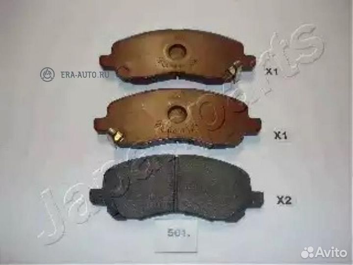 Japanparts PA-501AF Колодки торм.пер