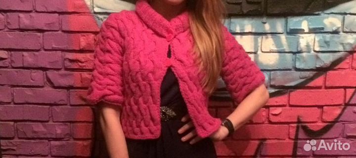 Кардиган укороченный