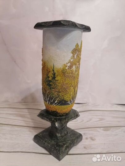 Подсвечники и фигурки, ваза