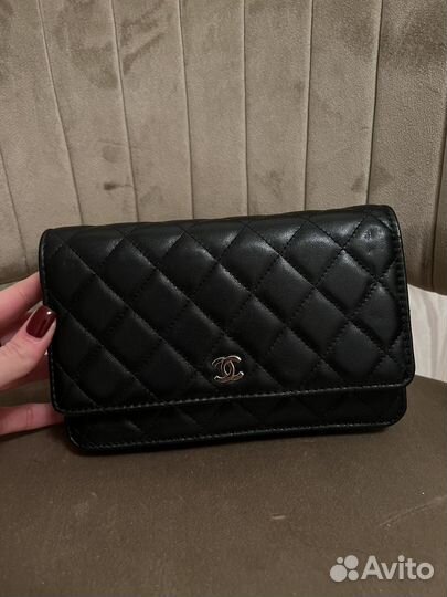 Сумка chanel натуральная кожа