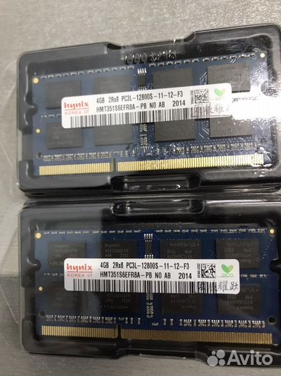 Память для ноутбука 4gb 8gb ddr3