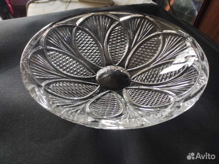 Посуда из стекла и хрусталя СССР винтаж