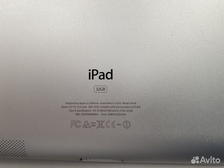 iPad 3 A1430 32 gb с сим-картой
