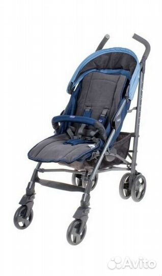 Прогулочная коляска chicco lite WAY TOP 2 Blue (с