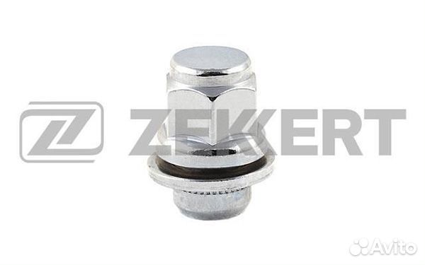 Гайка колесная с шайбой M12 10 1.5 L37 ключ 21