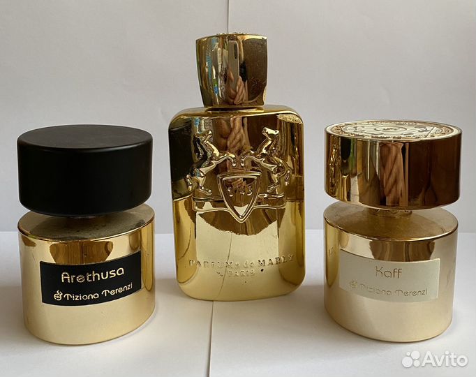 Пустые флаконы от парфюма