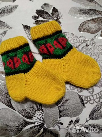 Носочки вязаные